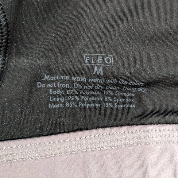 Bra, M, Shark (gray/grape) - Picture 3 of 11